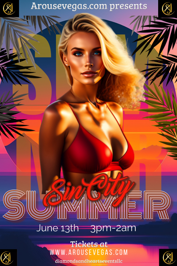 ArouseVegas.com presents: Sin City Summer event flyer
