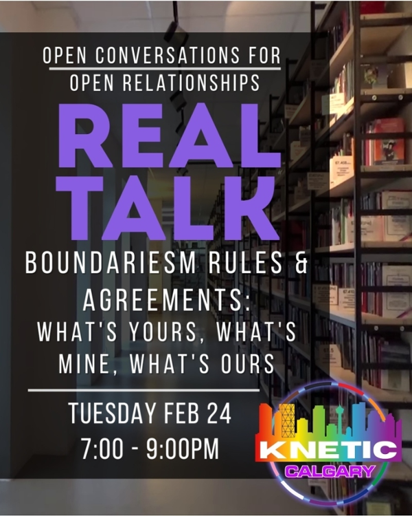 Real Talk event flyer