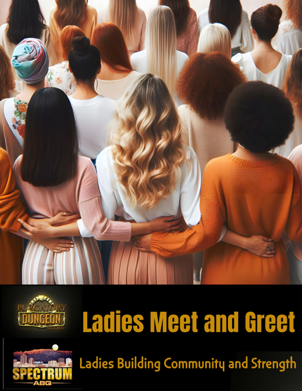 Ladies Meet and Greet event flyer