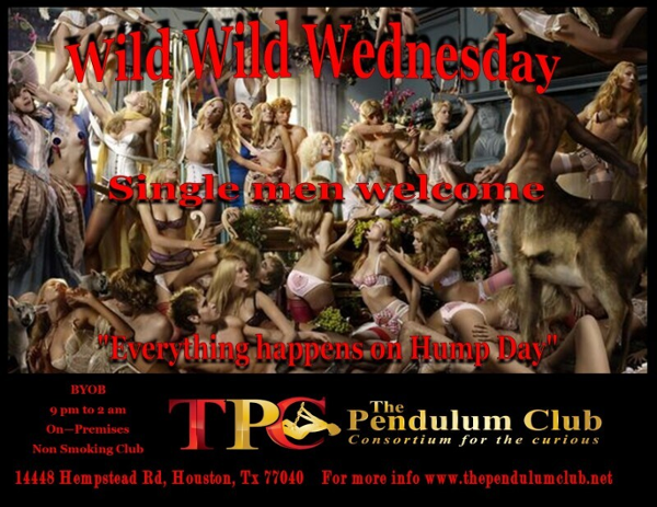 1 Wild, Wild Wednesday! event flyer