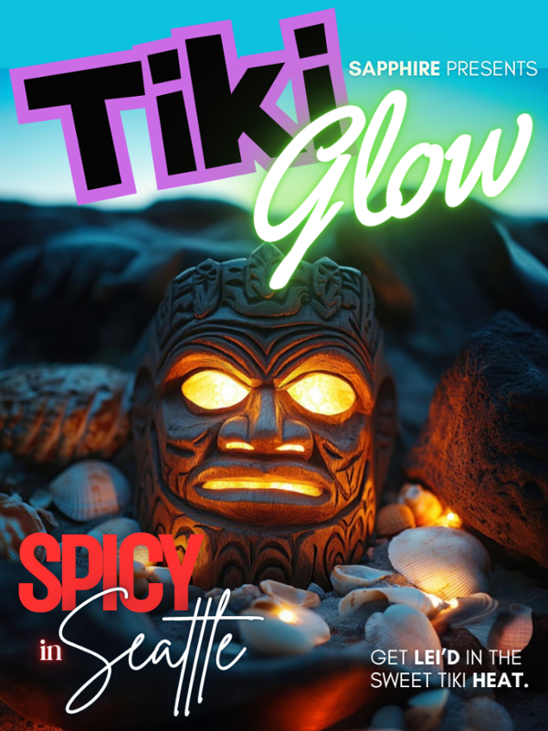 TIKI Glow Night (No Hotel) Spicy in Seattle event flyer