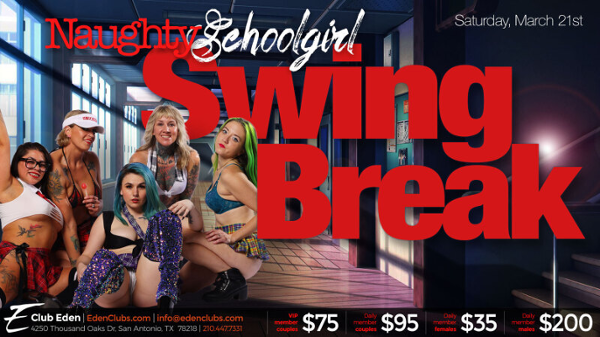 SATX Swing Break event flyer