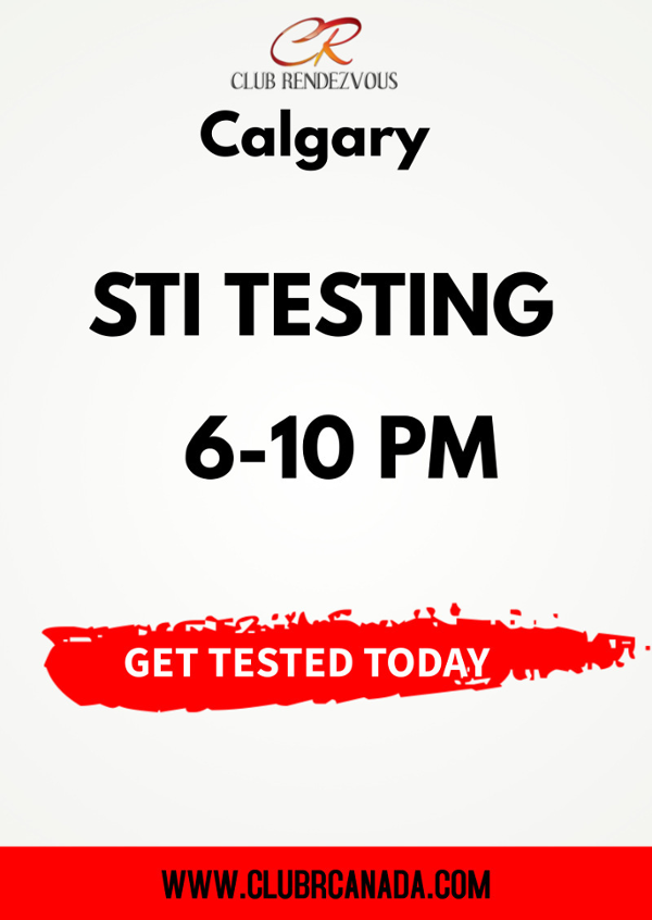 STI Screening Clinic event flyer