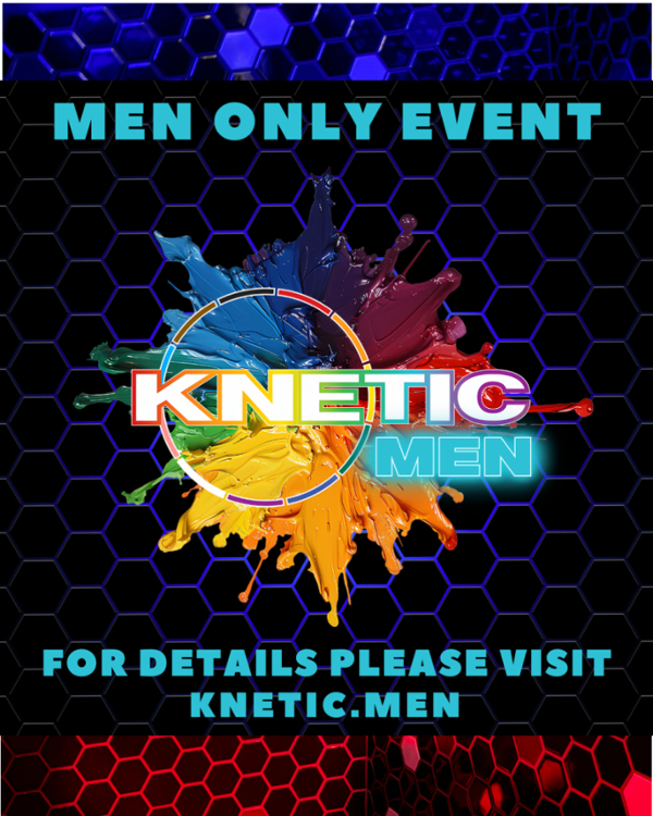 KNetic Men Event event flyer