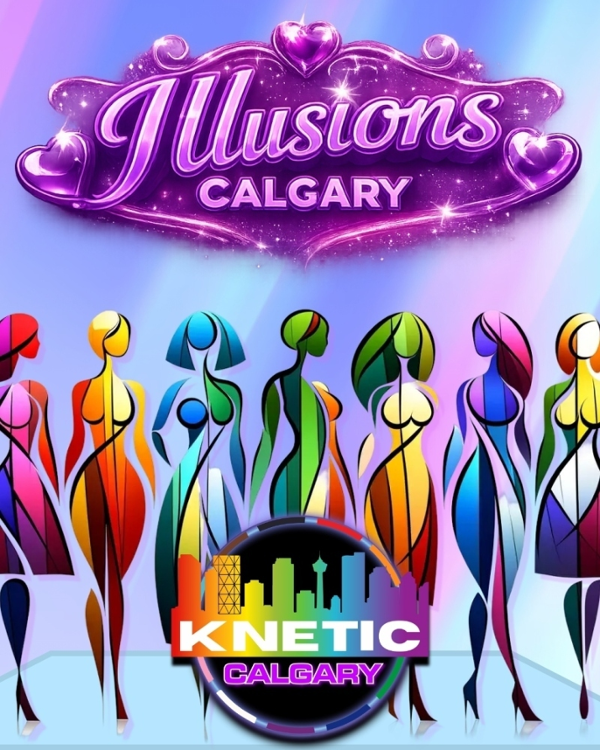 Illusions Calgary event flyer
