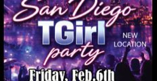 USA's San Diego All-Inclusive T-Girl Sex Addict Play Party! event flyer