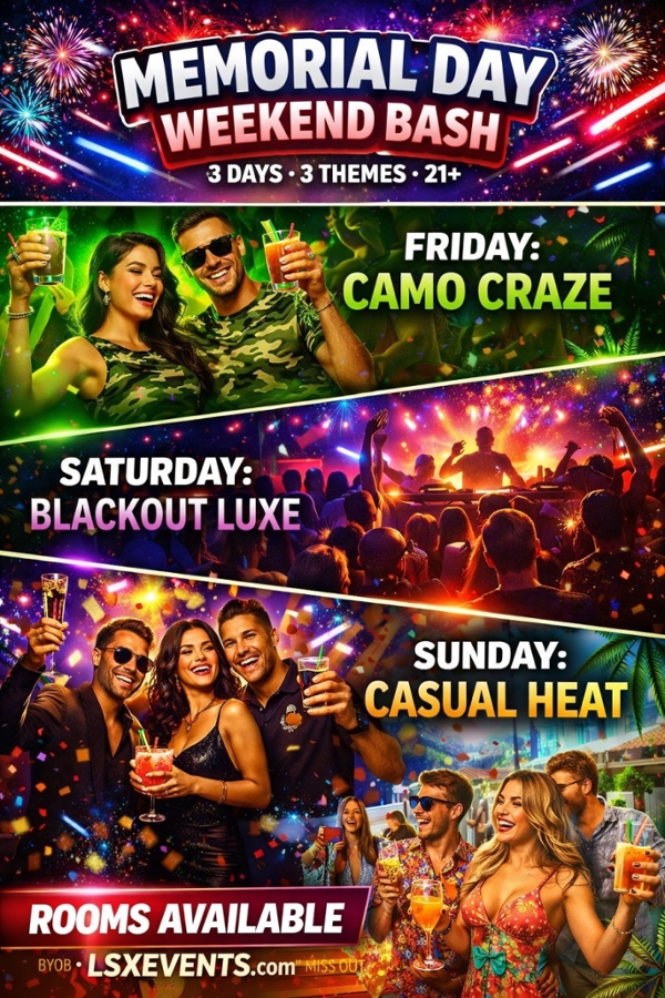 Memorial Day Weekend Event event flyer