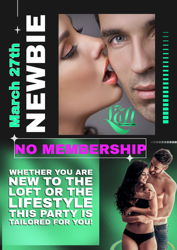 NEWBIE NIGHT event flyer