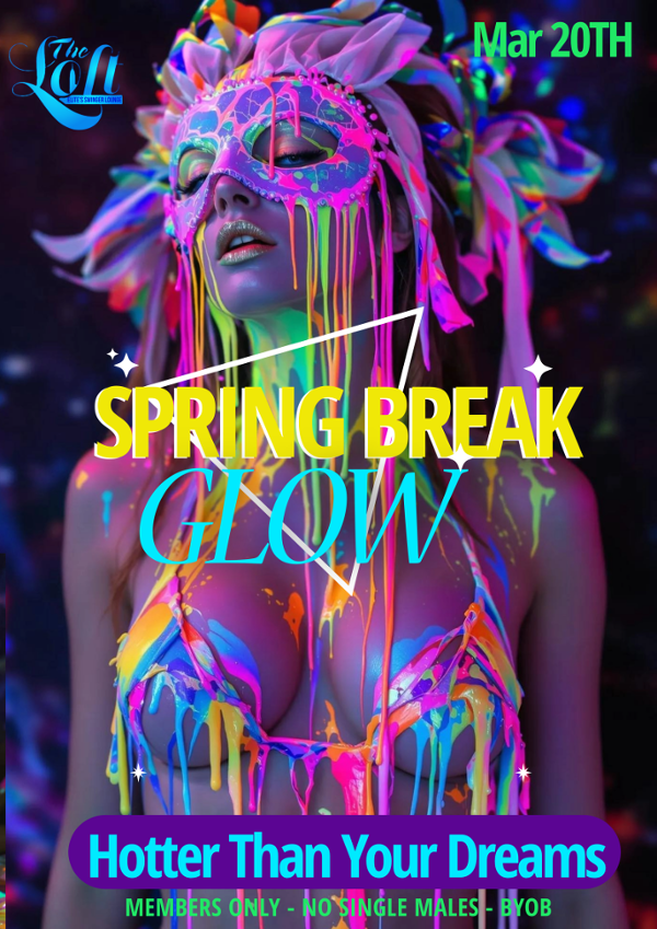 SPRING BREAK event flyer