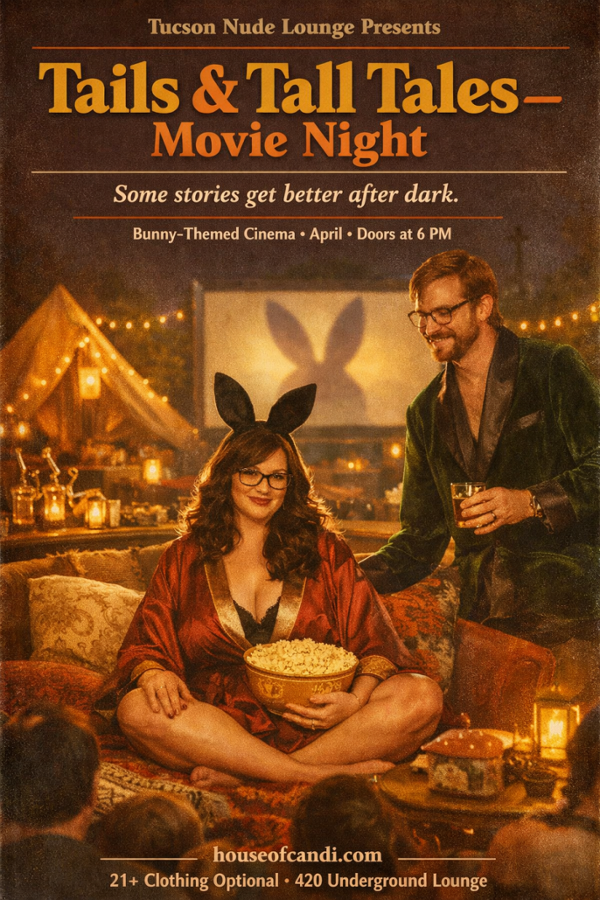 Tucson Tails & Tall Tales Movie Night event flyer