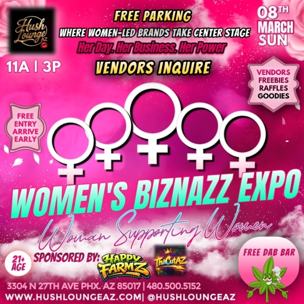 Women's Biznazz Expo event flyer