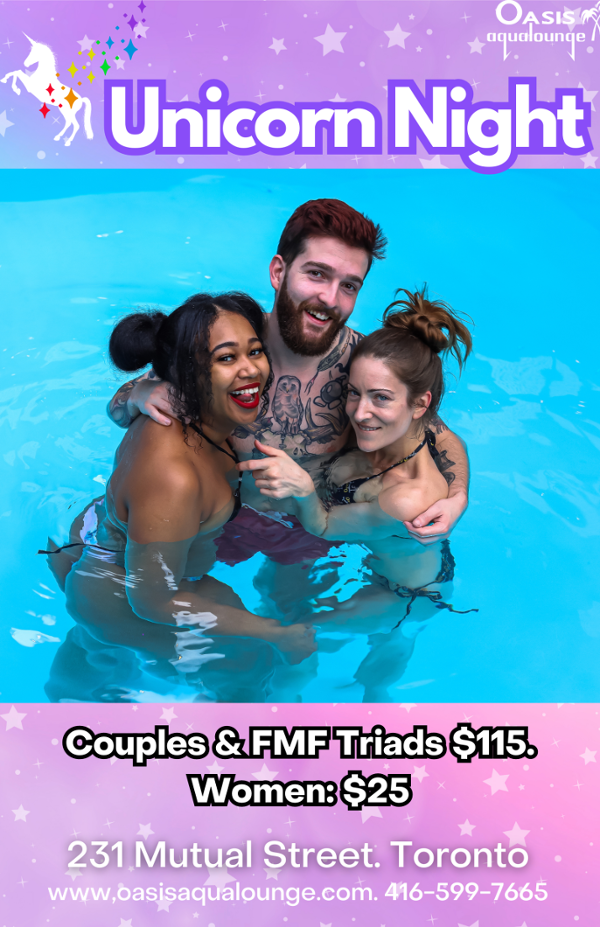 Unicorn Night event flyer