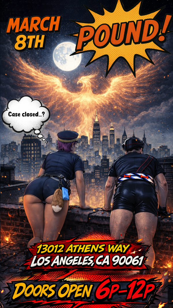 P O U N D event flyer