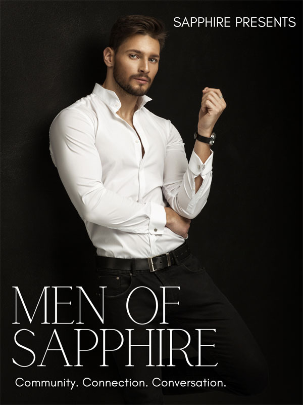 Men of Sapphire event flyer