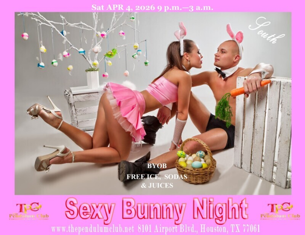 6 SEXY BUNNY SOUTH event flyer