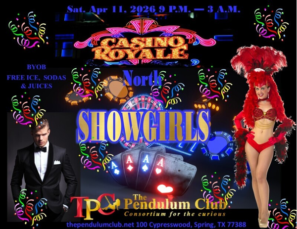 8 SHOWGIRLS NORTH event flyer