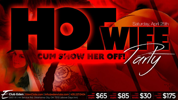 OKC Hot Wife event flyer