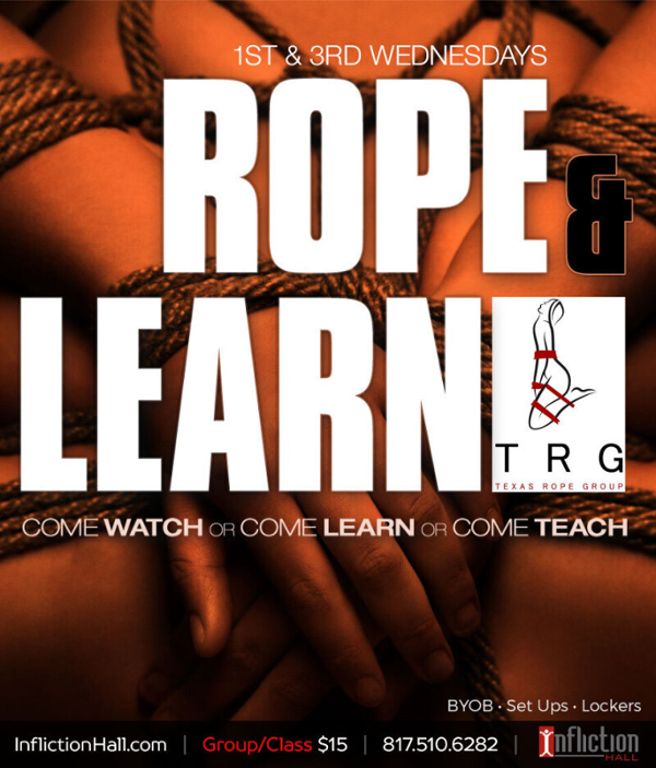 TRG Texas Rope Group event flyer