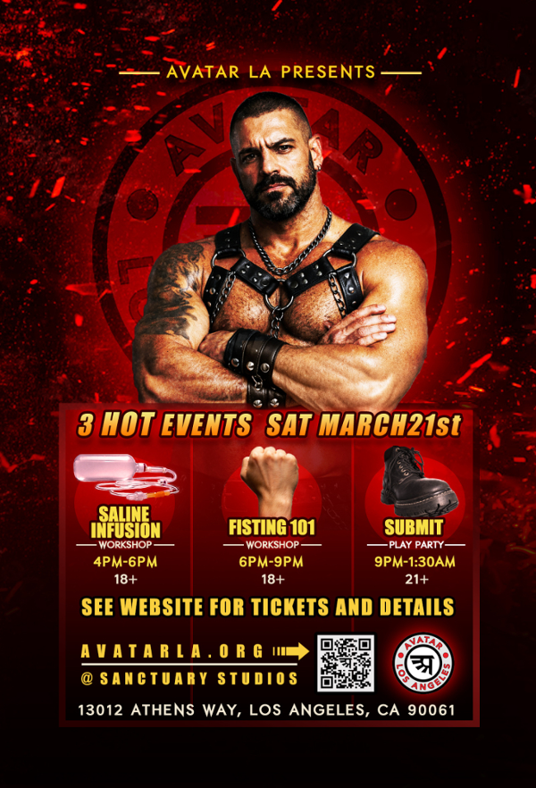 AVATAR LA event flyer