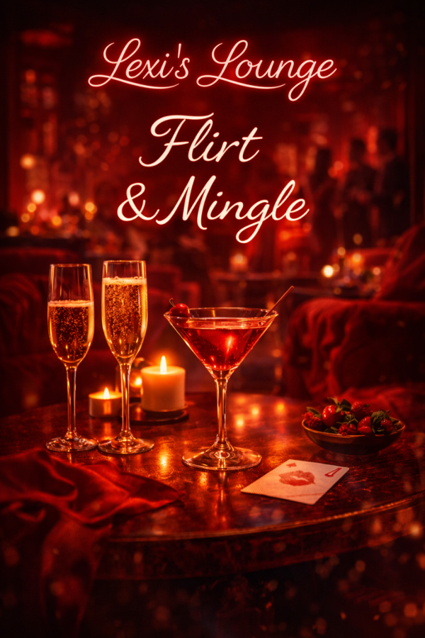 Flirt & Mingle event flyer