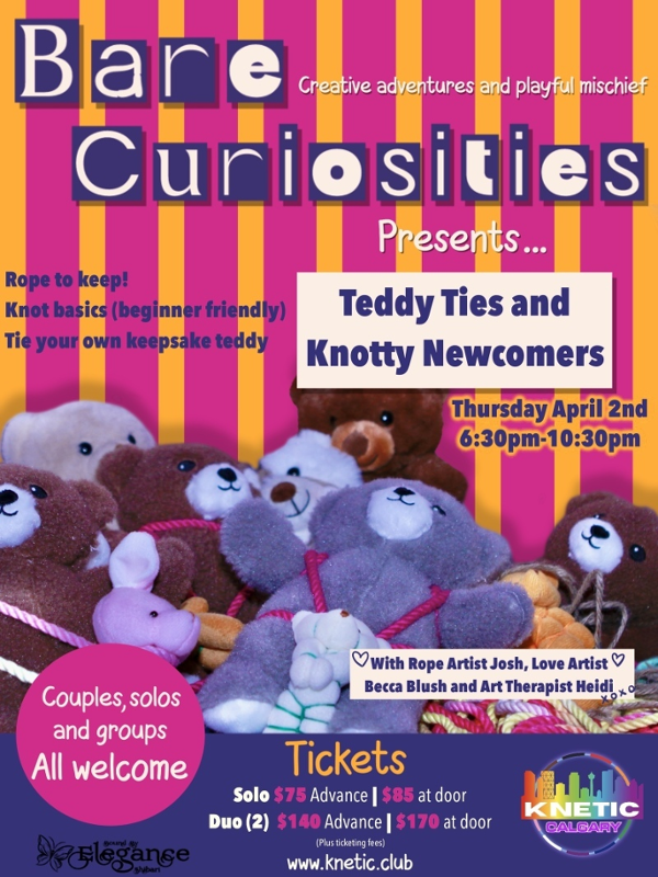 Shibari Workshop event flyer