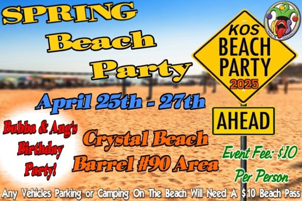 Swinger's Spring Break event flyer
