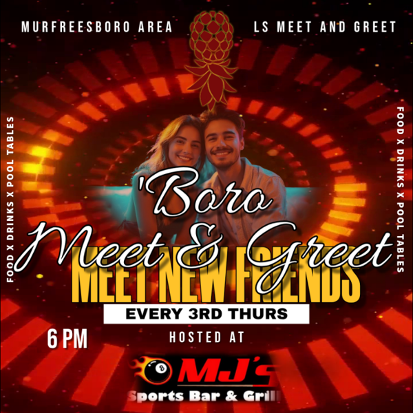Murfreesboro Meet and Greet event flyer