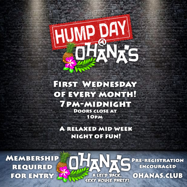 Hump Day at Ohana's event flyer