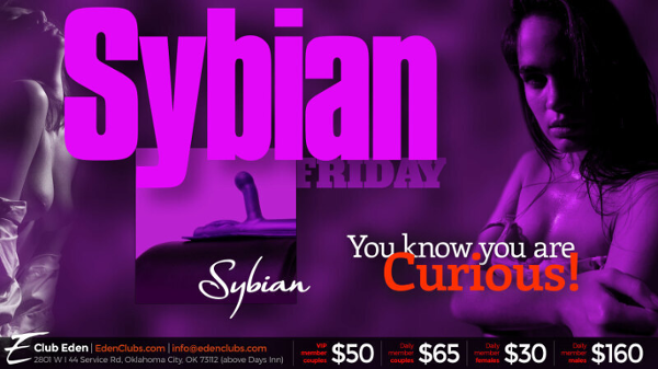OKC Sybian Friday event flyer