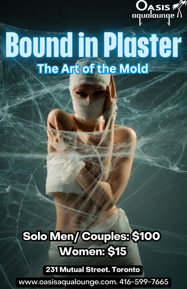 Bound in Plaster event flyer