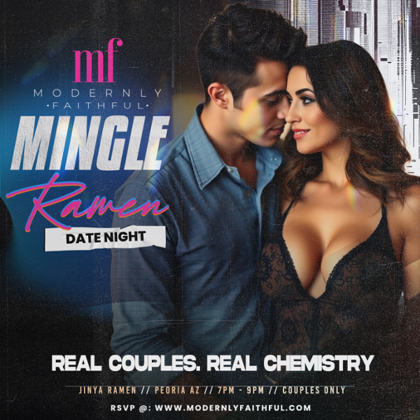 Ramen Date Night Mingle event flyer