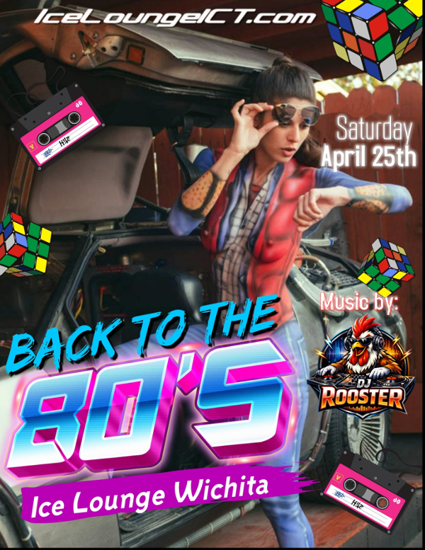 WICHITA: Back to the 80's event flyer