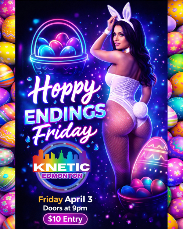 Hoppy Endings Friday! event flyer
