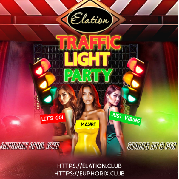 Stop Light Party event flyer