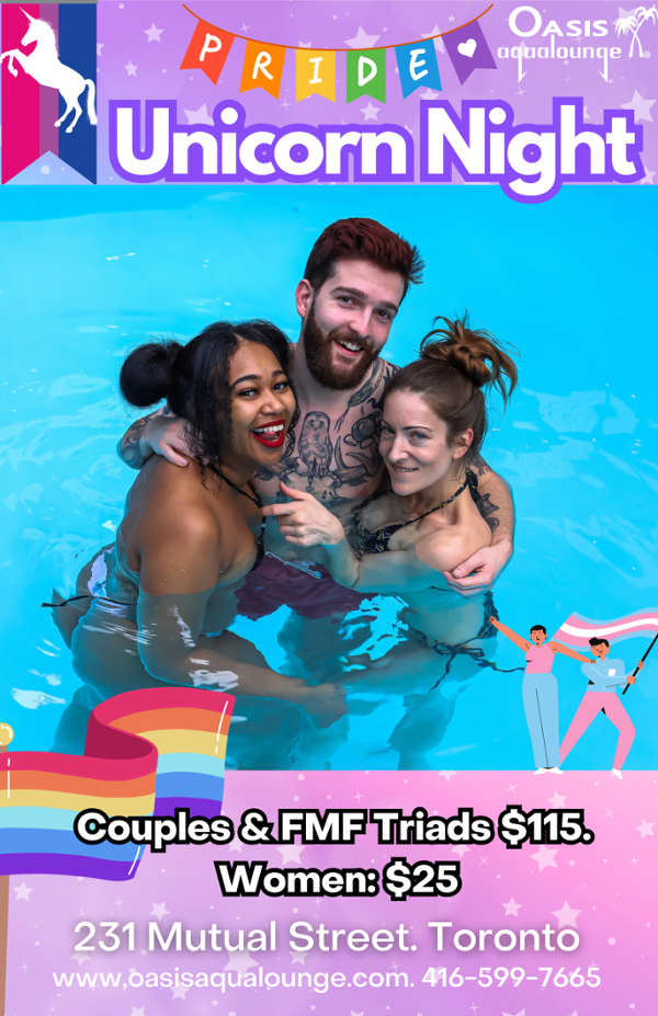 Unicorn Night event flyer