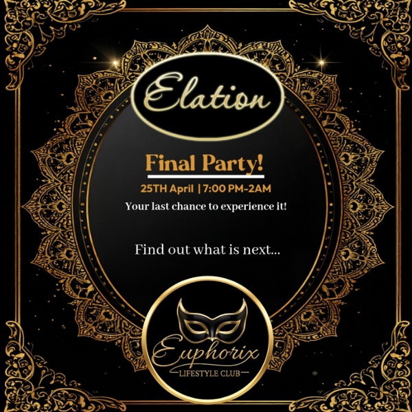 ELATION'S FINAL PARTY! event flyer