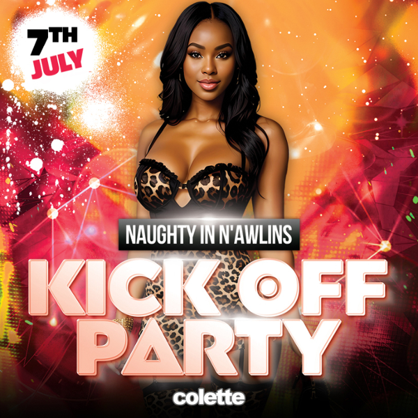 colette New Orleans NIN Kick Off Party event flyer