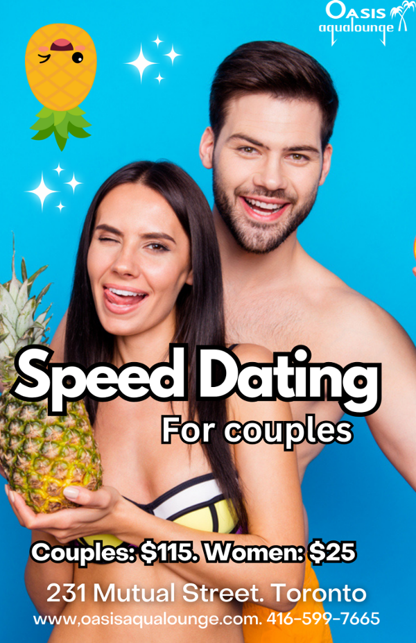 Speed Dating for Couples event flyer