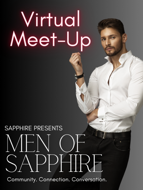 Men of Sapphire _ VIRTUAL event flyer