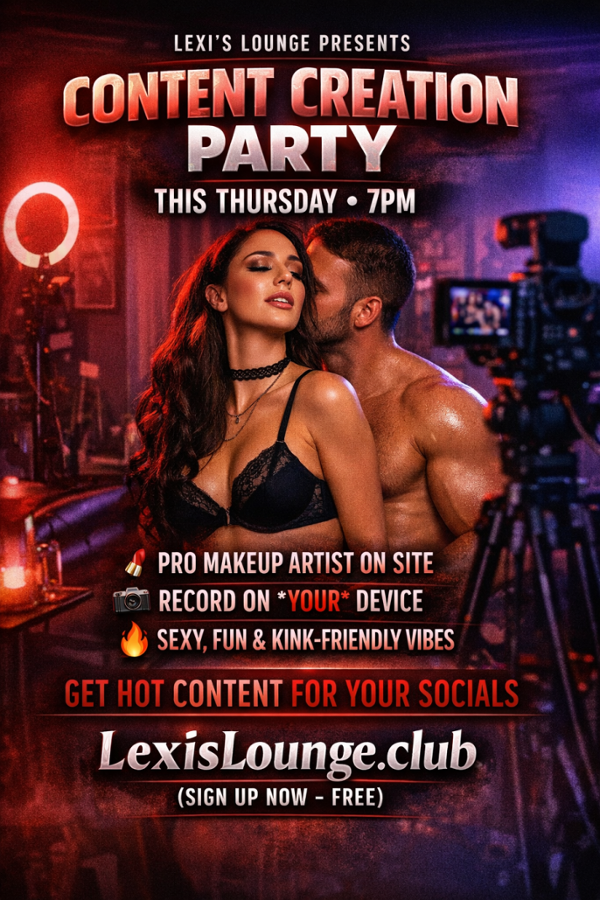 Content Creation event flyer