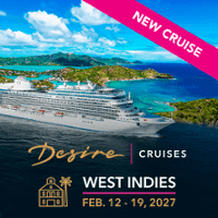 Desire West Indies Cruise 2027