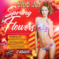 Spring Flowers at Club Joi