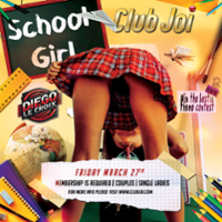 Schoolgirl Friday at Club Joi