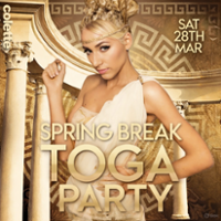 colette Austin Spring Break Toga Party