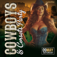 colette Dallas Cowboys & Corsets Party