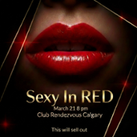 SOLD OUT ~ Canadian Lifestyle Sexy In Red - Club R Calgary Takeover