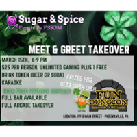 Luck of the Irish St Patty's Day M&G at the Fun Du