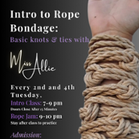 Intro to Rope Bondage with Miss Allie
