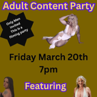 (FREE EVENT) Adult Content Party