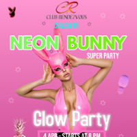 Sold out! Neon Bunny Super Party ~ Calgary